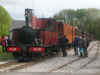 La locomotive 030T ex-CdN n36  St Valery